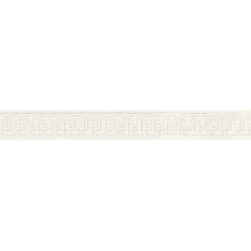 Schumacher Labyrinth Tape trim in Silver (66146)