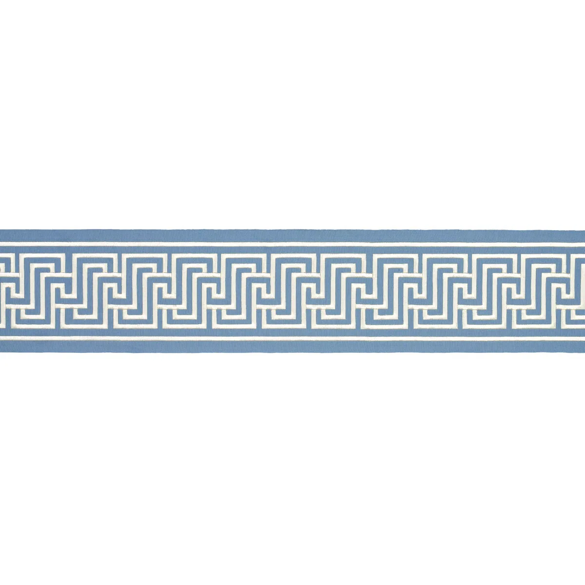 Schumacher Labyrinth Tape trim in Sky (66148)