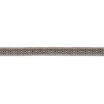 77464 | Larson Handwoven Tape - Brown Schumacher Larson Handwoven Tape trim in Brown (77464)