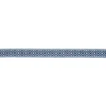 Schumacher Larson Handwoven Tape trim in Indigo (77463)
