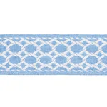 82821 | Lattice Indoor/Outdoor Tape - Chambray Schumacher Lattice Indoor/Outdoor Tape trim in Chambray (82821)