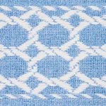 82821 | Lattice Indoor/Outdoor Tape - Chambray Schumacher Lattice Indoor/Outdoor Tape trim in Chambray (82821)