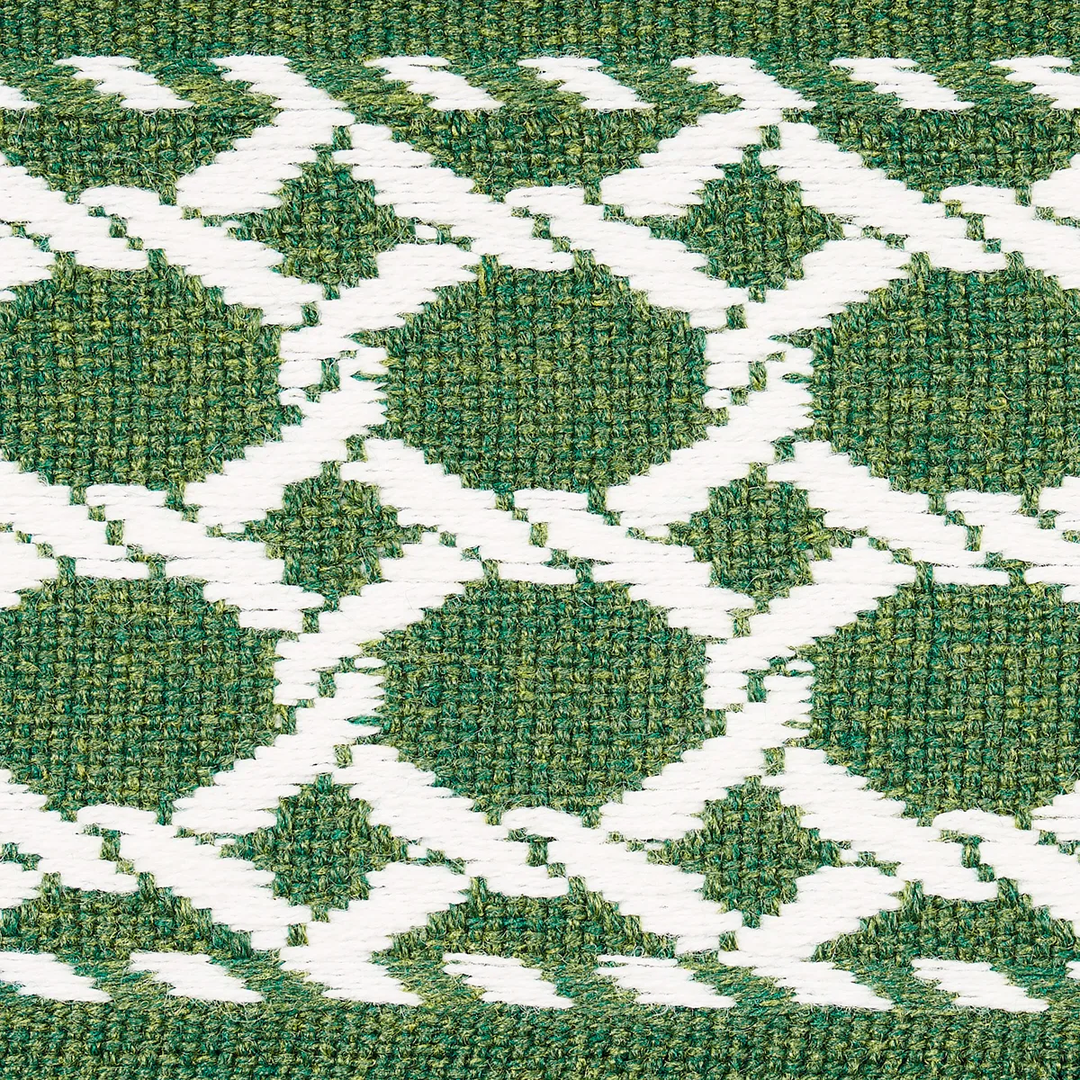 82822 | Lattice Indoor/Outdoor Tape - Green Schumacher Lattice Indoor/Outdoor Tape trim in Green (82822)