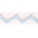 82240 | Lazare Appliqué Tape - Sky on Ivory Schumacher Lazare Appliqué Tape trim in Sky on Ivory (82240)