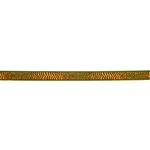 82511 | Le Tigre Embroidered Trim - Green Schumacher Le Tigre Embroidered Trim in Green (82511)