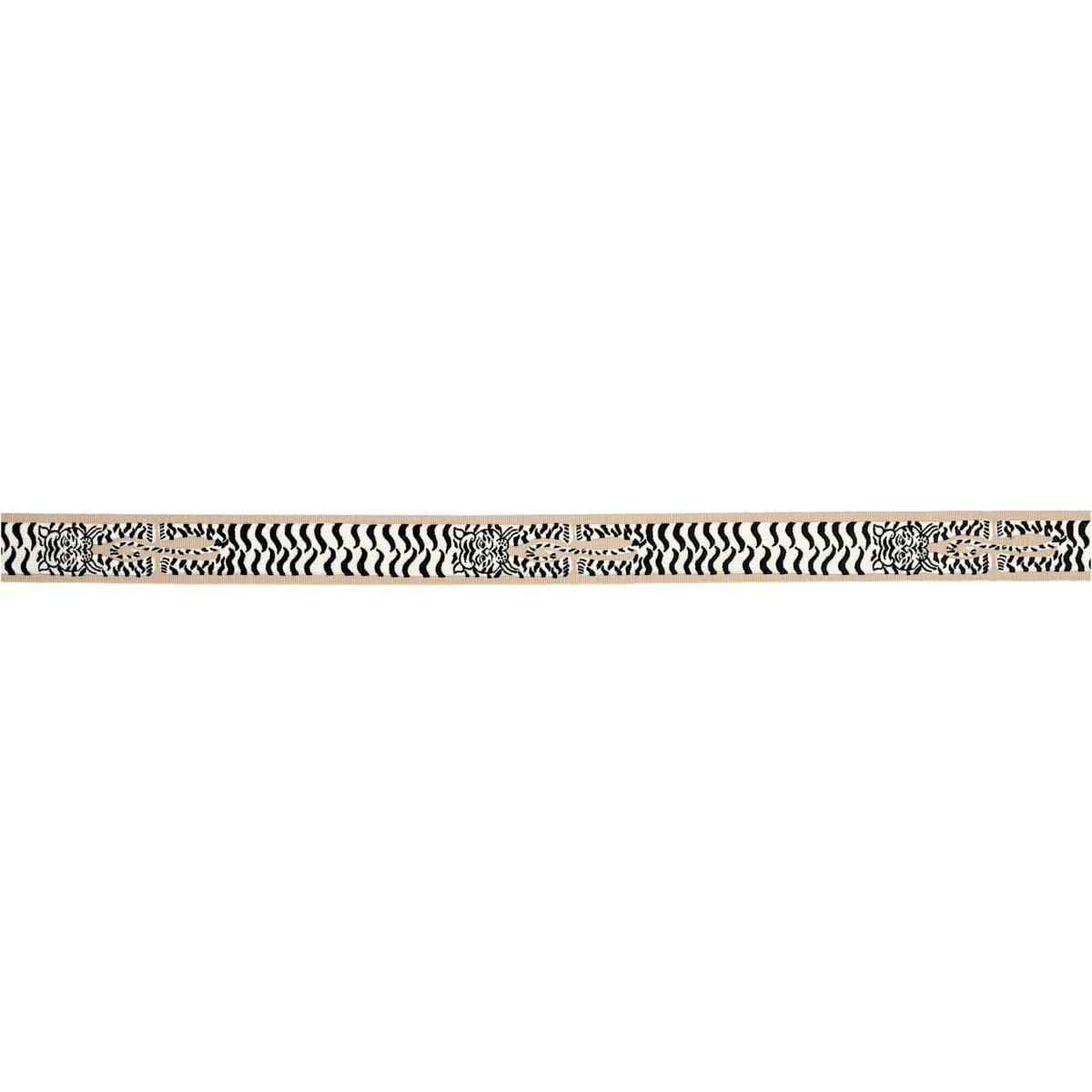 82510 | Le Tigre Embroidered Trim - Neutral Schumacher Le Tigre Embroidered Trim in Neutral (82510)