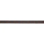 86381 | Leather Cord Tape - Charcoal Schumacher Leather Cord Tape trim in Charcoal (86381)