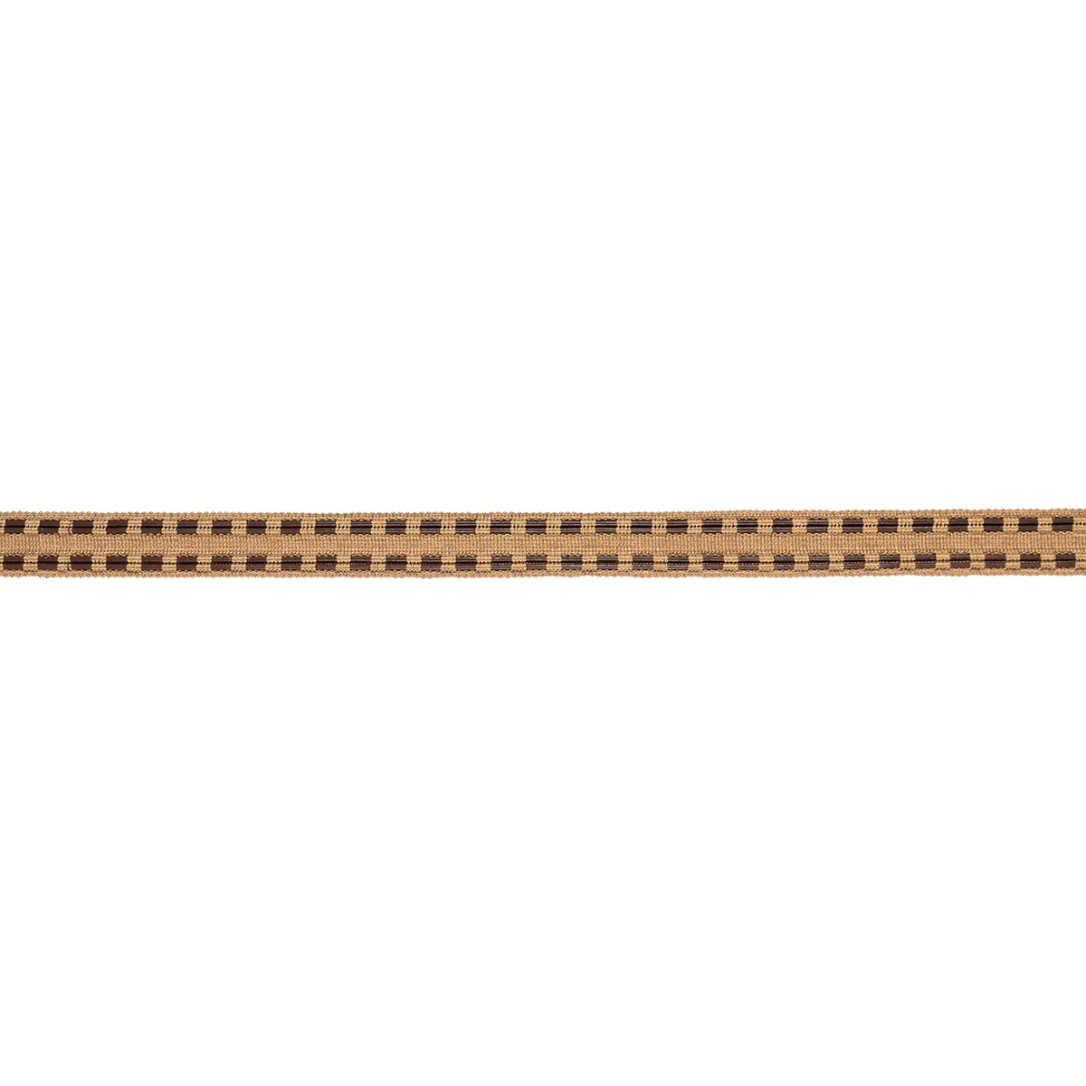 Schumacher Leather Cord Tape trim in Natural (86382)