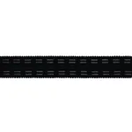 Schumacher Leather Cord Tape trim in Noir (86380)
