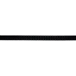 Schumacher Leather Cord Tape trim in Noir (86380)