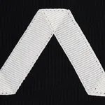80871 | Legere Appliqué Tape - Ivory on Black Schumacher Legere Appliqué Tape trim in Ivory on Black (80871)