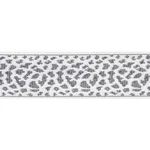 75855 | Leopard Tape - Grey Schumacher Leopard Tape trim in Grey (75855)