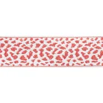 75853 | Leopard Tape - Red Schumacher Leopard Tape trim in Red (75853)