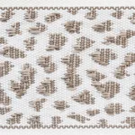 75854 | Leopard Tape - Taupe Schumacher Leopard Tape trim in Taupe (75854)