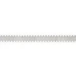 181381 | Leora Hand Blocked Tape Narrow - Charcoal Schumacher Leora Hand Blocked Tape Narrow trim in Charcoal (181381)