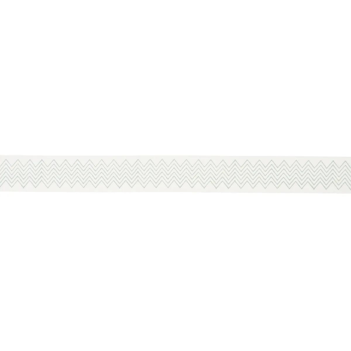 Schumacher Leora Hand Blocked Tape Narrow trim in Sky (181380)