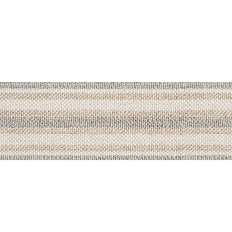 Schumacher Levant Tape trim in Stone (76580)