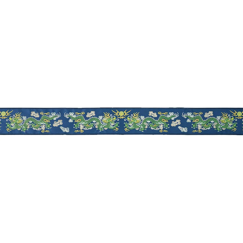 Schumacher Lili Dragon Tape trim in Blue (78171)
