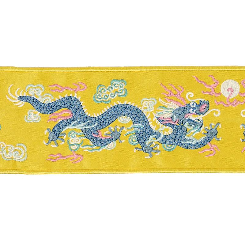 Schumacher Lili Dragon Tape trim in Yellow (78172)