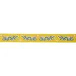 78172 | Lili Dragon Tape - Yellow Schumacher Lili Dragon Tape trim in Yellow (78172)