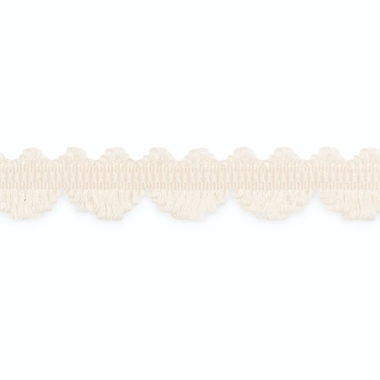 Schumacher Lily Loop Fringe trim in Ivory (LF2004-2)