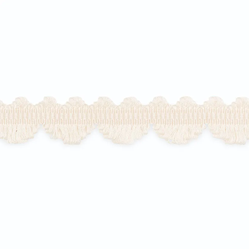 Schumacher Lily Loop Fringe trim in Ivory (LF2004-2)