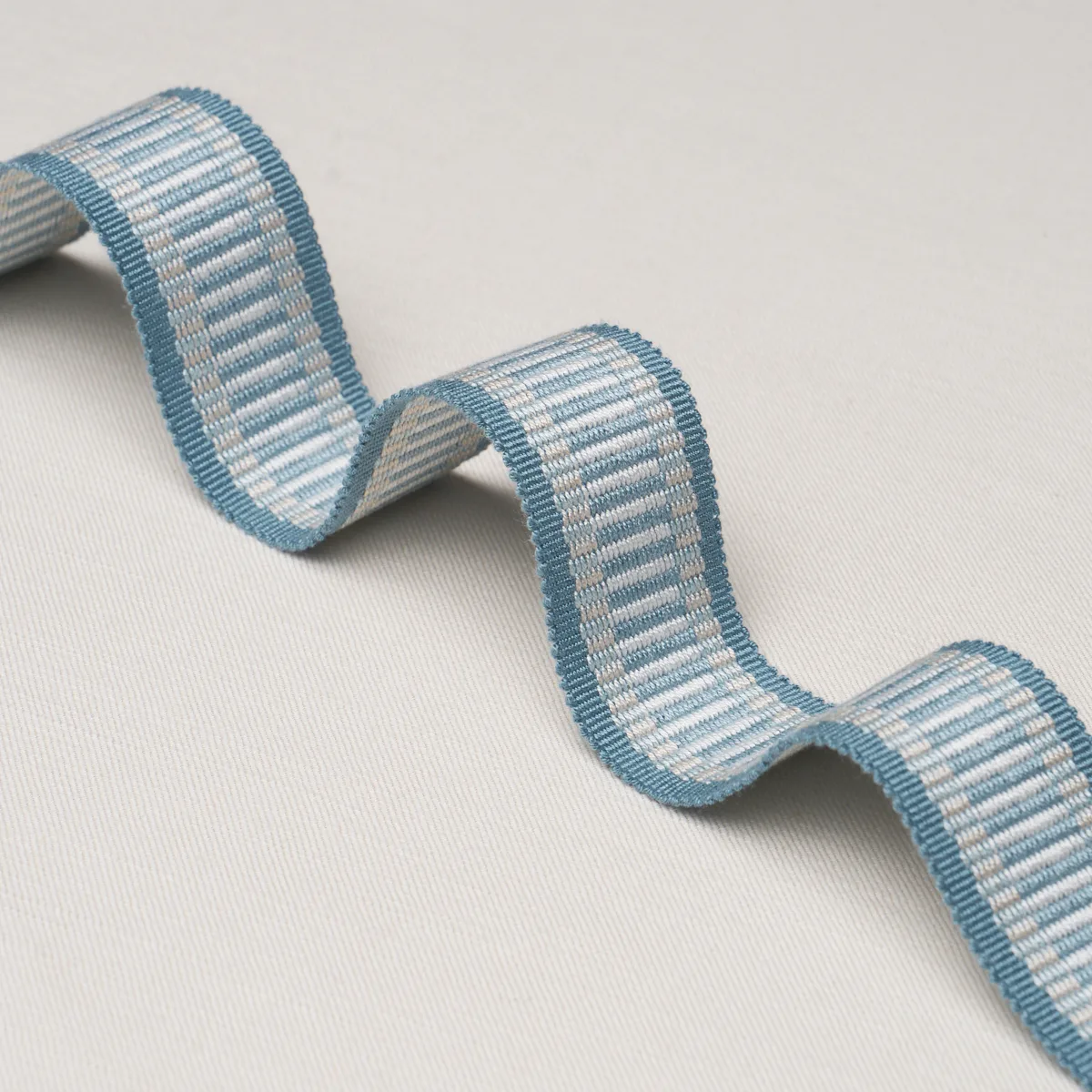 63337 | Litchfield Braid - Cadet Schumacher Litchfield Braid trim in Cadet (63337)