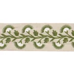 Schumacher Lottie Tape trim in Moss (85654)