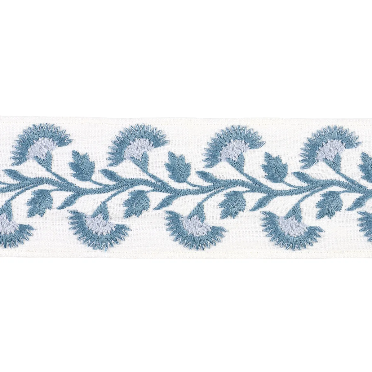 Schumacher Lottie Tape trim in Sky (85650)