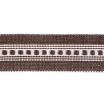 85172 | Lubeck Tape Narrow - Brown Schumacher Lubeck Tape Narrow trim in Brown (85172)