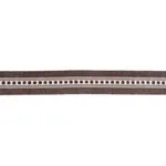 85172 | Lubeck Tape Narrow - Brown Schumacher Lubeck Tape Narrow trim in Brown (85172)