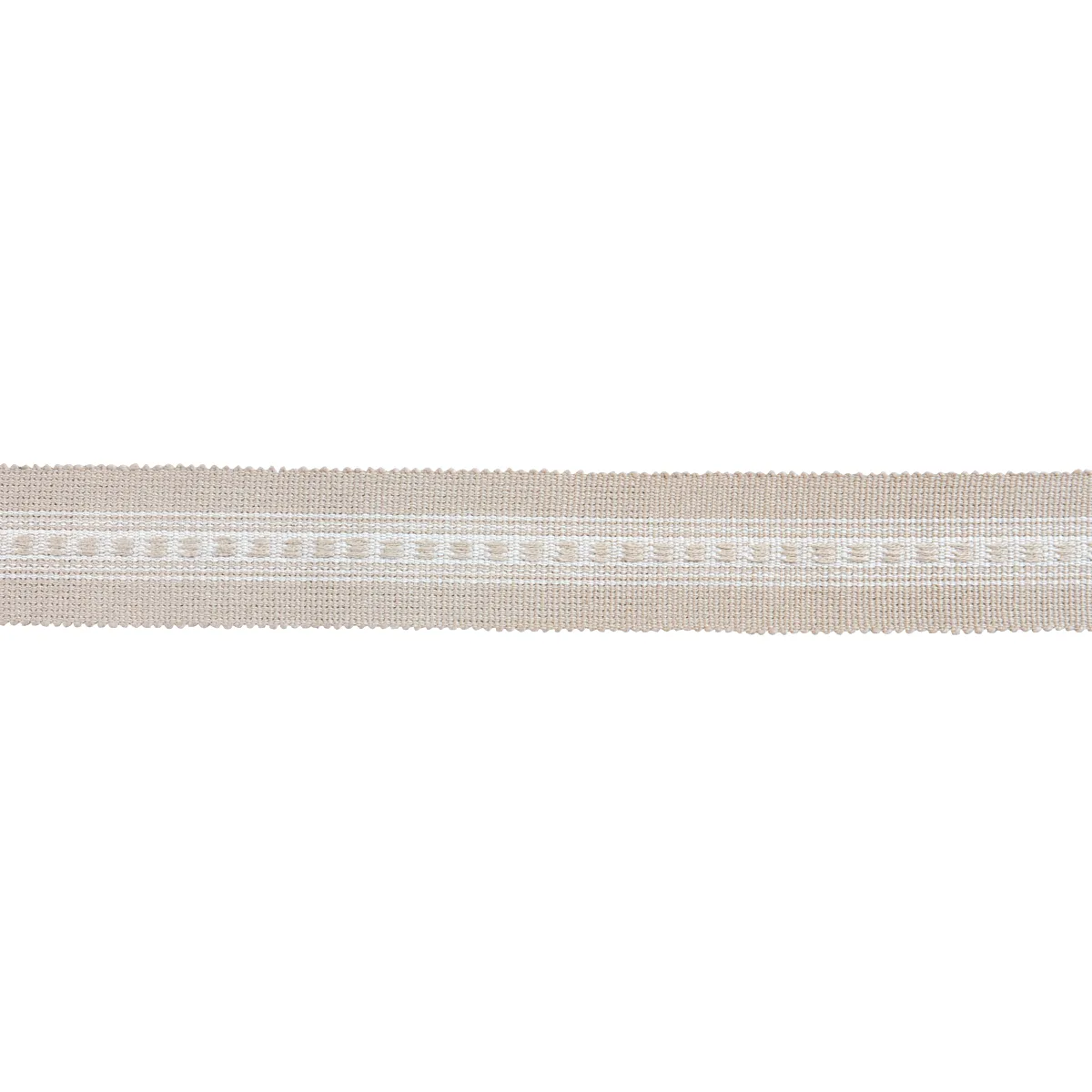 Schumacher Lubeck Tape Narrow trim in Natural (85175)