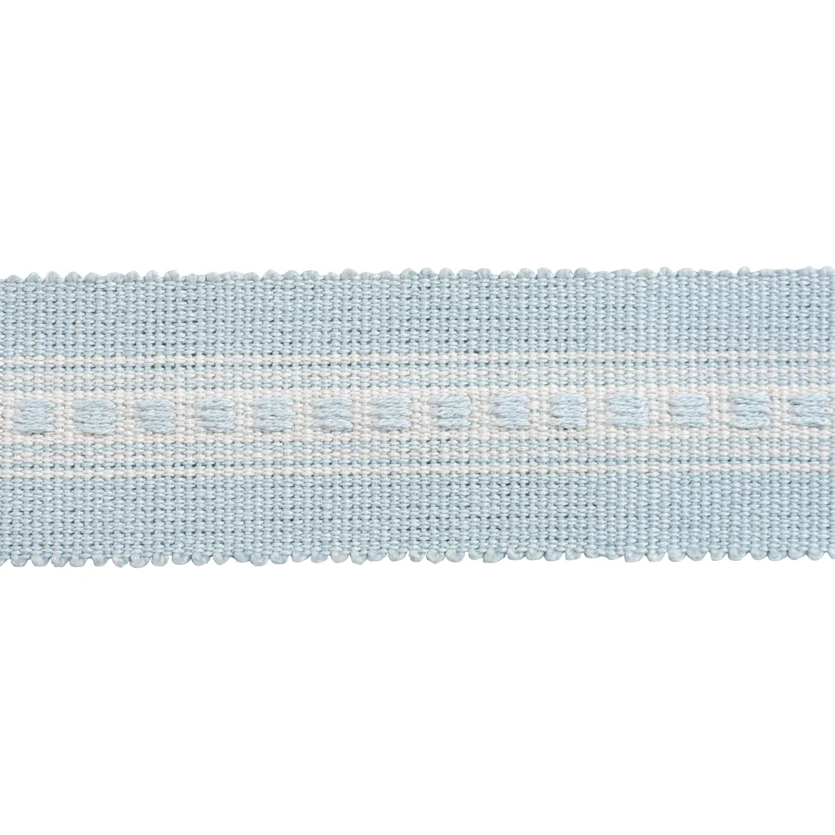 Schumacher Lubeck Tape Narrow trim in Sky (85173)