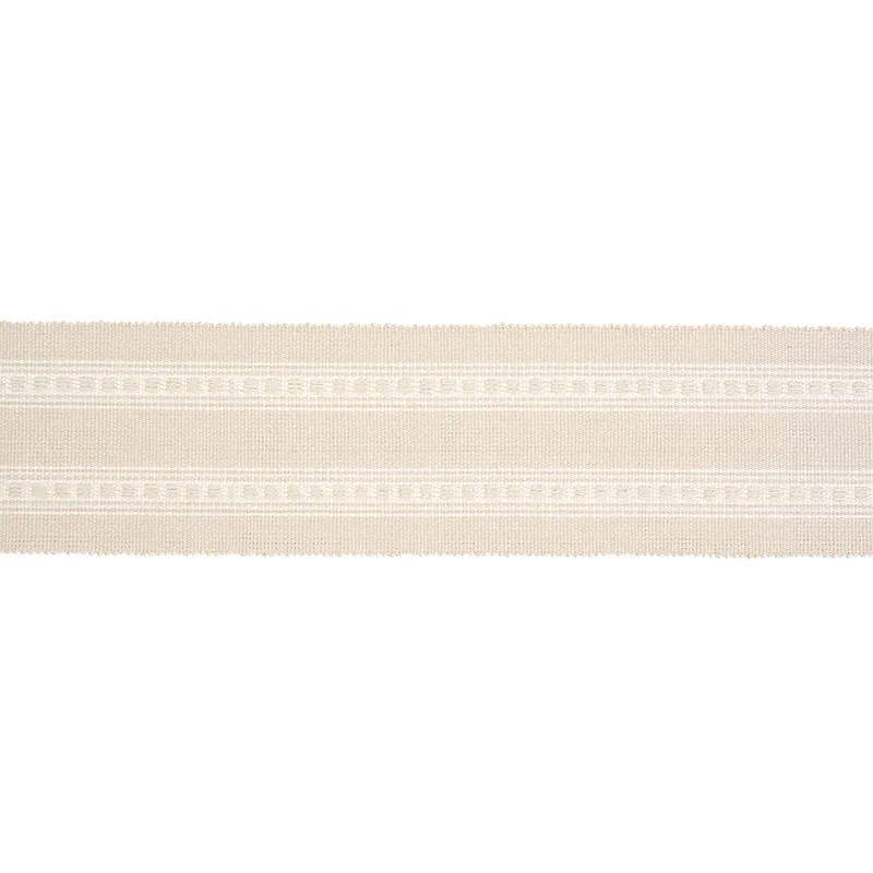 Schumacher Lubeck Tape trim in Natural (79112)