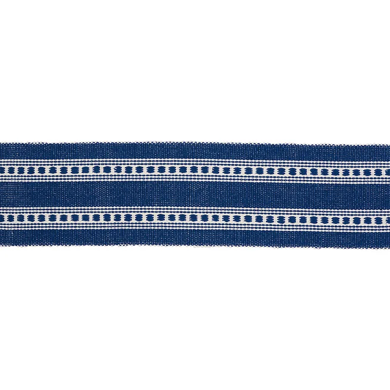 Schumacher Lubeck Tape trim in Navy (79111)