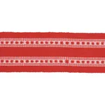 79114 | Lubeck Tape - Red Schumacher Lubeck Tape trim in Red (79114)