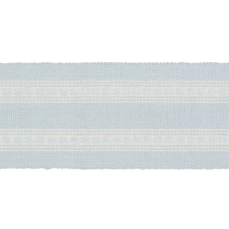 Schumacher Lubeck Tape trim in Sky (79110)