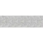 74391 | Lynx Tape - Dove Schumacher Lynx Tape trim in Dove (74391)