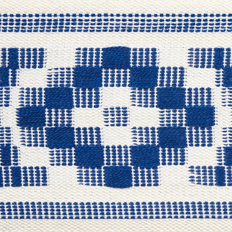 Schumacher Maidstone Tape trim in Blue (75310)