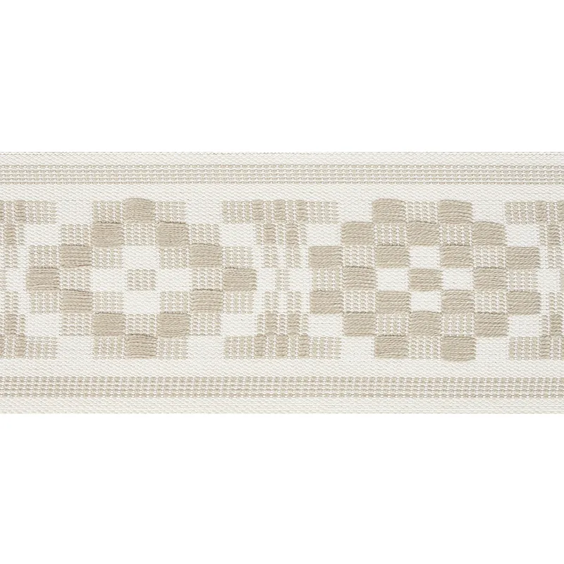Schumacher Maidstone Tape trim in Linen (75314)