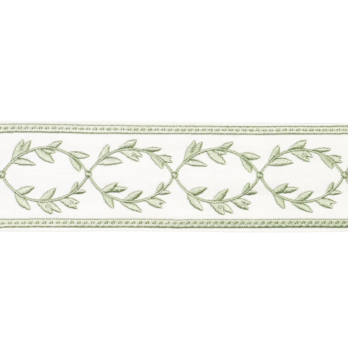Schumacher Maison Vine trim in Celadon (84572)
