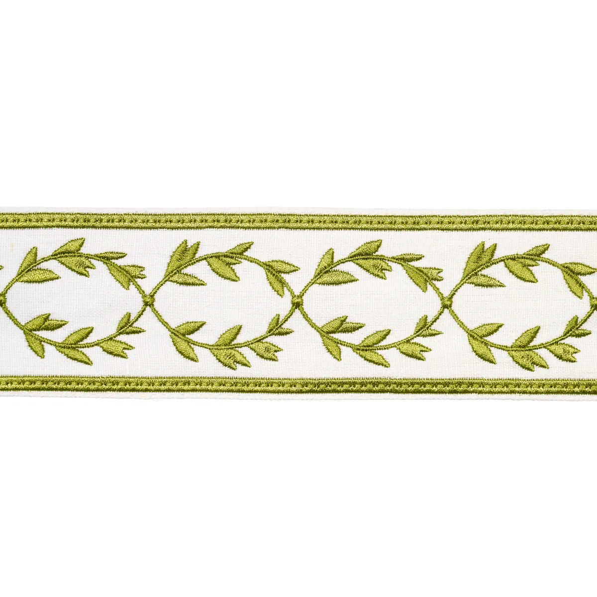 Schumacher Maison Vine trim in Leaf (84570)