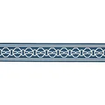 77350 | Malmaison Tape - Blue Schumacher Malmaison Tape trim in Blue (77350)
