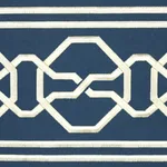 77350 | Malmaison Tape - Blue Schumacher Malmaison Tape trim in Blue (77350)