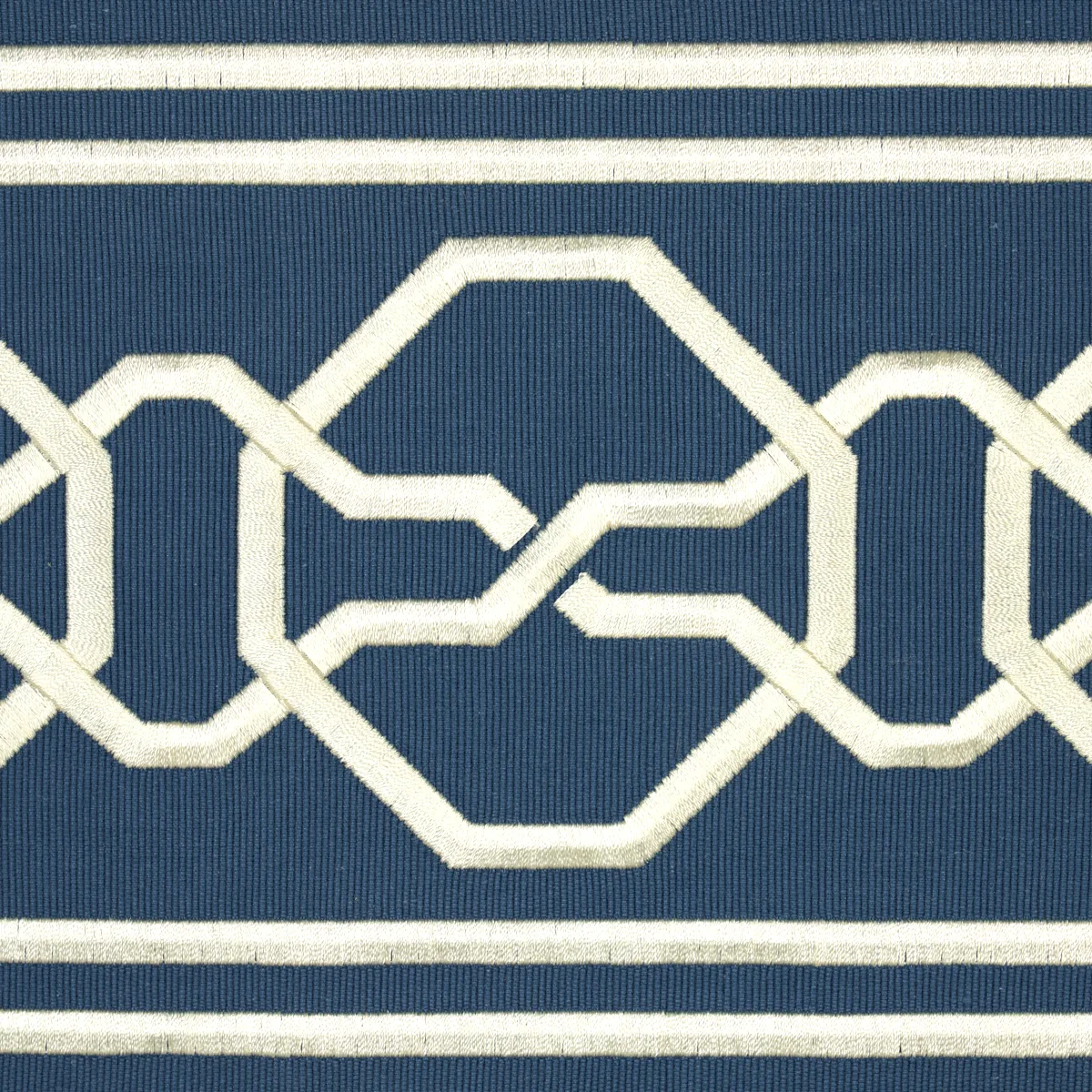 77350 | Malmaison Tape - Blue Schumacher Malmaison Tape trim in Blue (77350)