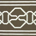 66150 | Malmaison Tape - Dove Schumacher Malmaison Tape trim in Dove (66150)