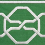77351 | Malmaison Tape - Green Schumacher Malmaison Tape trim in Green (77351)