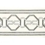 66151 | Malmaison Tape - Swan Schumacher Malmaison Tape trim in Swan (66151)