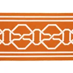 66152 | Malmaison Tape - Tangerine Schumacher Malmaison Tape trim in Tangerine (66152)