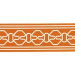 66152 | Malmaison Tape - Tangerine Schumacher Malmaison Tape trim in Tangerine (66152)